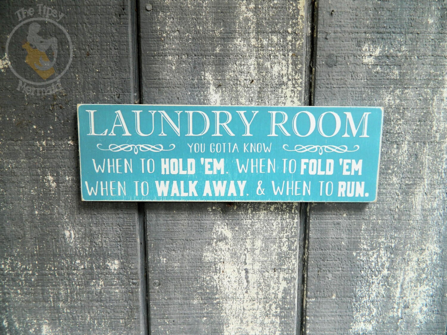 Rustikales Wäscheschild / Witziges Wäscheschild / Witziges | Etsy