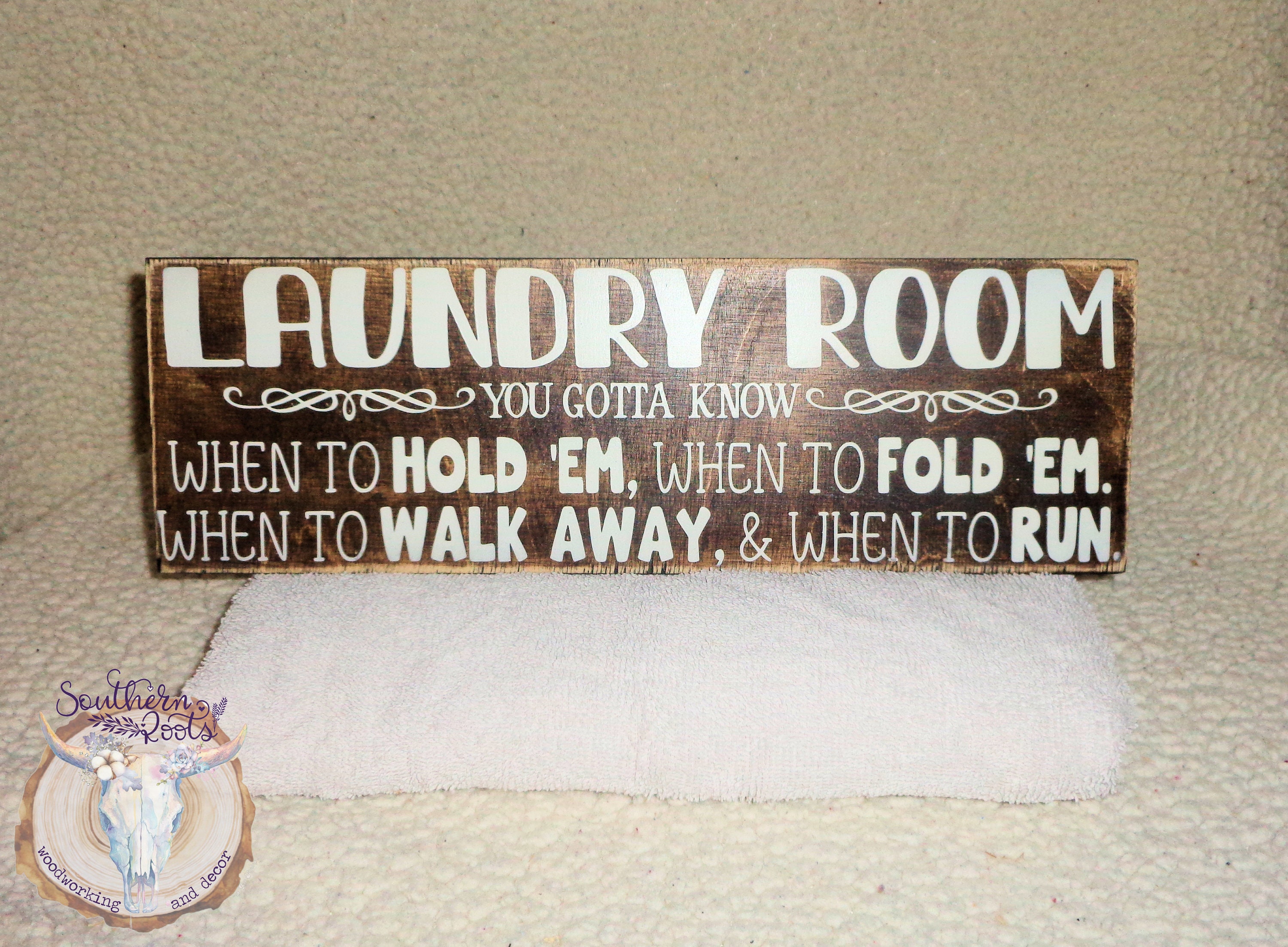 Rustikales Wäscheschild / Witziges Wäscheschild / Witziges | Etsy