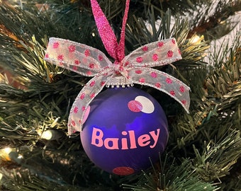 Personalized Christmas Ornament