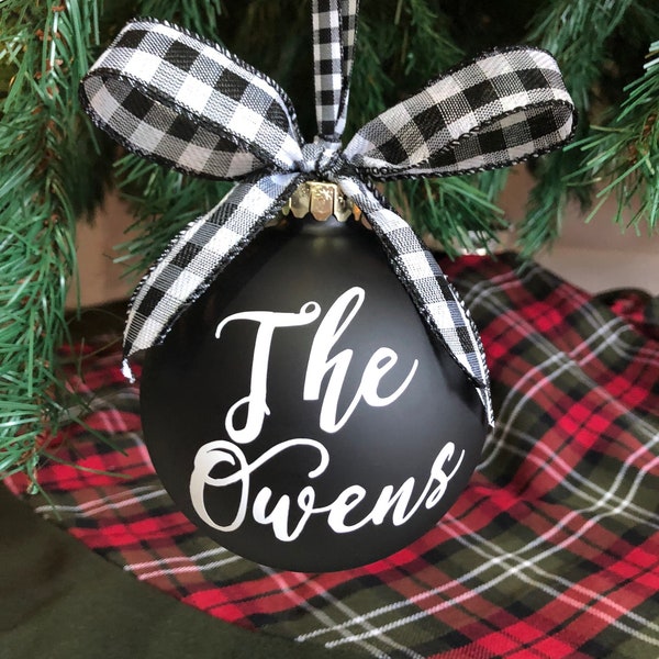 Personalized Christmas Ornament