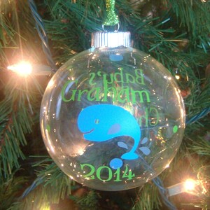 Baby&#39;s 1st Christmas Personalized Ornament