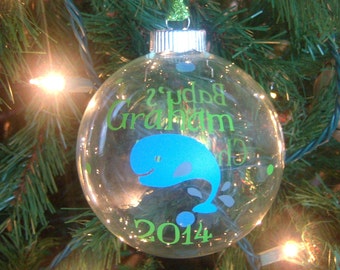 Baby's 1st Christmas Personalized Ornament