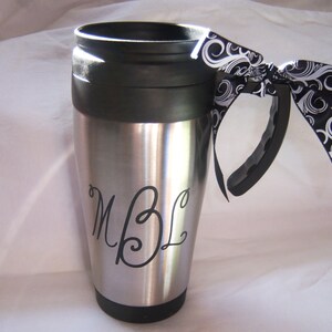 Stainless Steel Personalized Travel Mug image 1