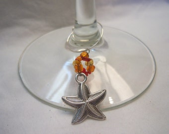 Under the Sea Wine Charms