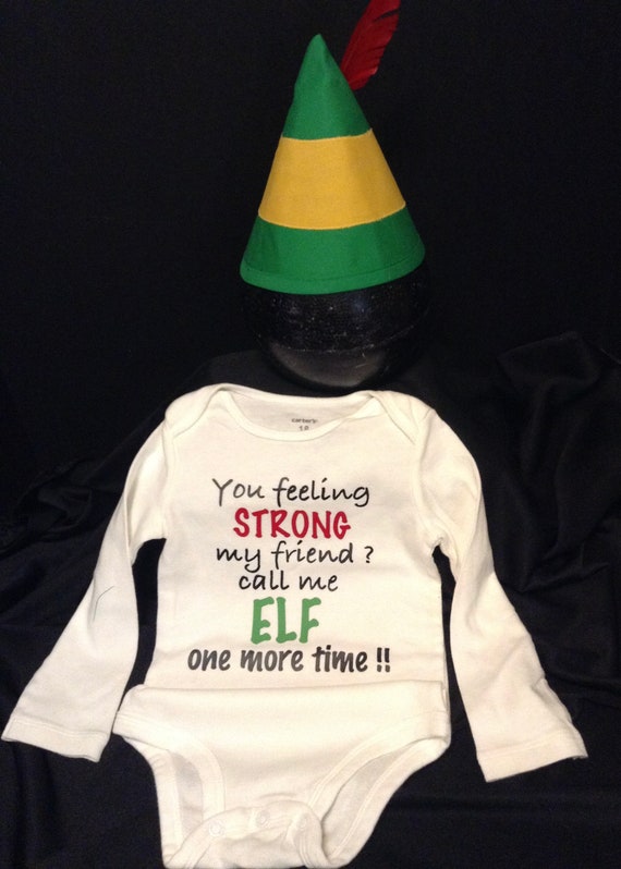 Buddy the Elf Cake Smash Outfit Elf Onesie Elf Hat Buddy the Elf First Birthday Outfit Etsy UK