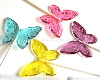 Butterfly Baby Shower, NON GMO, Edible Butterflies, Butterfly Wedding Favor, Butterfly Birthday, Garden Party, 12 Butterfly Party Favors