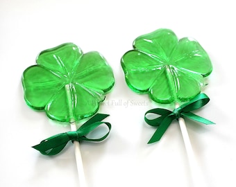 Shamrock Baby Shower, NON GMO, 8 Shamrock Wedding Favors, Shamrock Birthday, St Patricks Day Party, St Patricks Day Wedding, Vegan Sweets