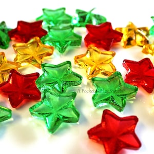 Barley Sugar Candy, 60 pcs, Clear Toy Candy, Holiday Candy, Gingerbread House Decoration, Christmas Candy, Edible Christmas Gift, Barley