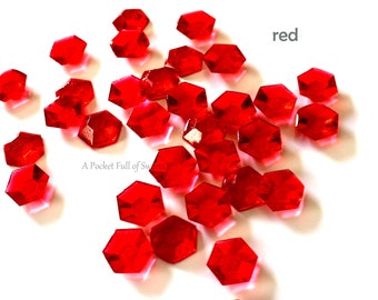 Isomalt Cake Topper, Sugar Diamonds For Cake, Cupcake Toppers, Red Crystals, Cookie Decor, Sugar Gemstones, Wedding Cake, Bridal Shower Cake