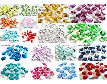 Diamond Confetti, Isomalt Diamonds, Dragon Treasure, Table Scatter, Wedding Cake Topper, Baby Shower Cake, Birthday Cake Topper, Sugar Gems