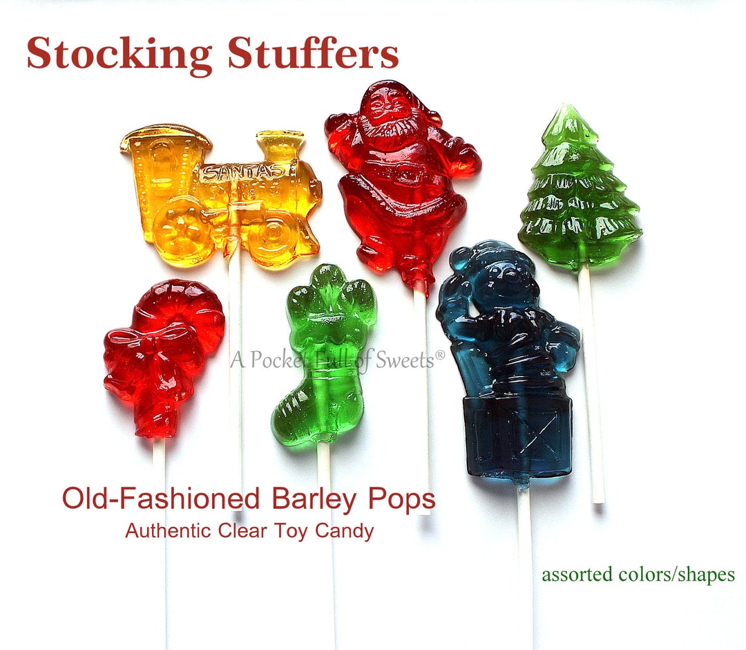 BESTSELLER Clear Toy Candy NON GMO Barley Candy Lollipops Etsy Canada