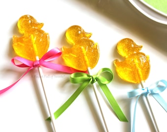 Rubber Duck Baby Shower, 14 Baby Shower Favors, Farm Baby Shower, Birthday Party Favor, Duck Baby Shower, Rubber Duck Birthday