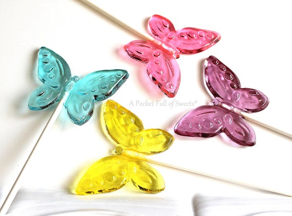 Butterfly Baby Shower, NON GMO, Mixed Colors, Edible Butterflies, Butterfly Wedding Favor, Butterfly Birthday, Garden Party, Butterfly Party Il_570xn