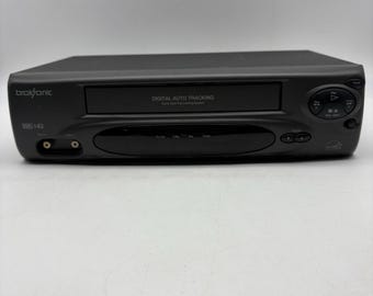 Broksonic Model #VHSA-6687CTTC VCR Hq Vhs Player No Remote Tested Working