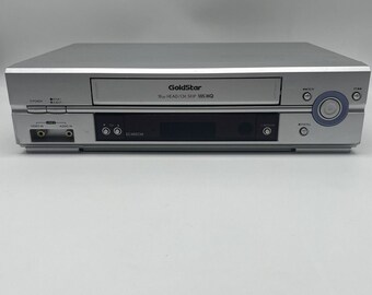 Goldstar VCR vhs Player Recorder Model No. EC480CM No Remote Tested Works