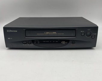 Emerson EV598 VCR Video Cassette Recorder Player 4 Head VHS - No Remote