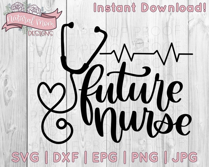 Download Future Nurse Digital Download SVG PNG DXF jpeg eps for | Etsy