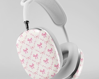 リボン コケット ピンク AirPods Max ケース ヘッドホン ハード