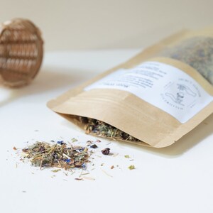 Moon Wise - Herbal Tea Blend for women&#39;s health, homone balancing, uterine tonic, lymphatic support, mineral-rich