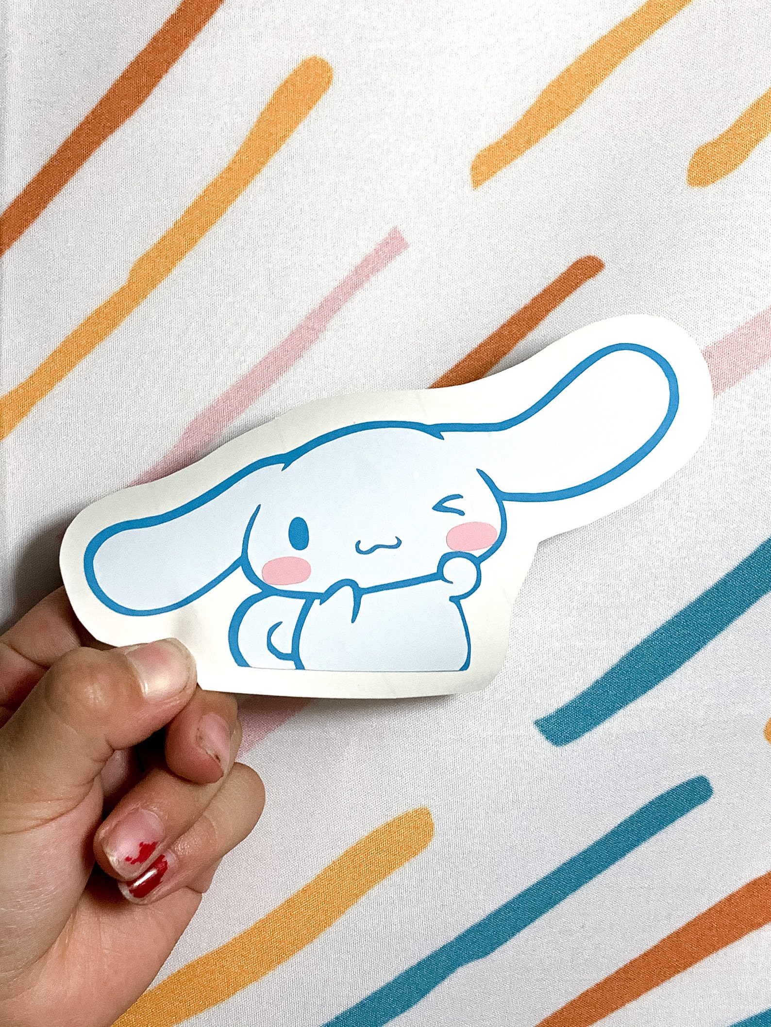 Cinnamoroll Decal Cinnamoroll Sticker Cinnamoroll Decal Etsy