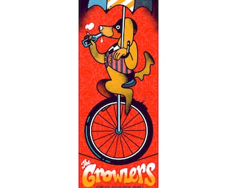 Growlers - New Haven, CT - 2017 Gigposter