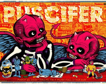 Puscifer, Dallas 2026 - Gigposter