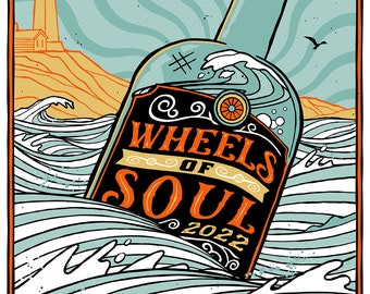 Tedeschi Trucks Band - Wheels of Soul 2022 - Gigposter