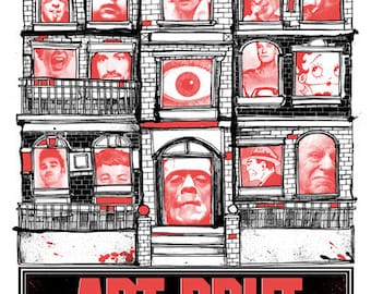 Art Brut - Screenprinted Gigposter