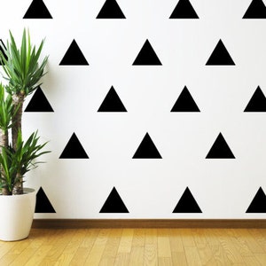 Set of 20 4" wide Triangle Wall Decal // Triangle Wall Decal // Vinyl Wall Decal // Wall Decor // Modern Decal // Custom Wall Decal //