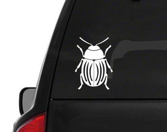Beetle Decal // Beetle Car Decal // Beetle Laptop Decal // Laptop Sticker // Wall Decor // Bug Decal // Permanent Vinyl Decal // Bug Sticker