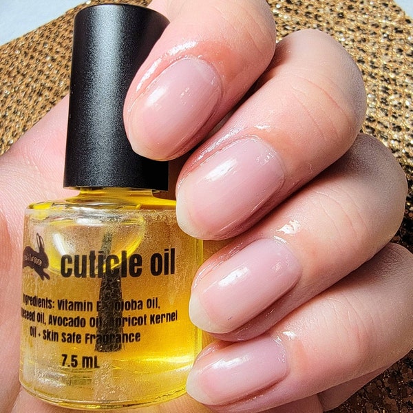 Scented Cuticle Oil, Natural Vegan Hand and Nail oil for Nail Growth and Cuticle Treatment