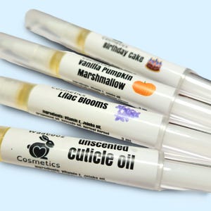 Scented Cuticle Oil Pen: Natural Vegan Nail Treatment