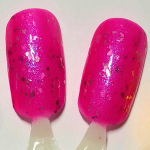 Minnesota Goodbye - Neon Pink Small Batch Indie Nail Polish