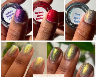 Full Anishinaabe Quad - 4 Indie Nail Polishes