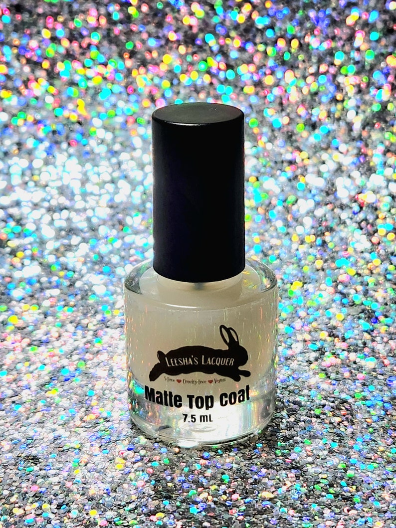 Matte Top Coat Nail Polish image 2