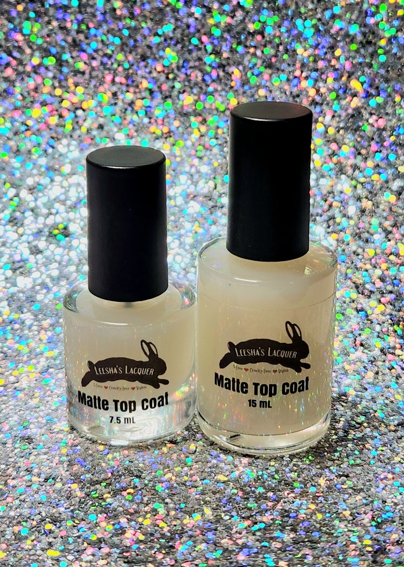 Matte Top Coat Nail Polish image 1