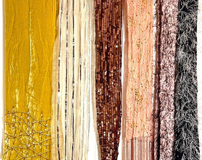 Hijabs o pañuelos bordados