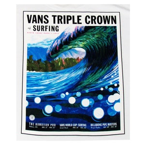 Vans triple crown 2024 of surfing shirt
