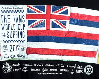 Limited Edition 2012 Vans World Cup Sunset Beach Shirt - North