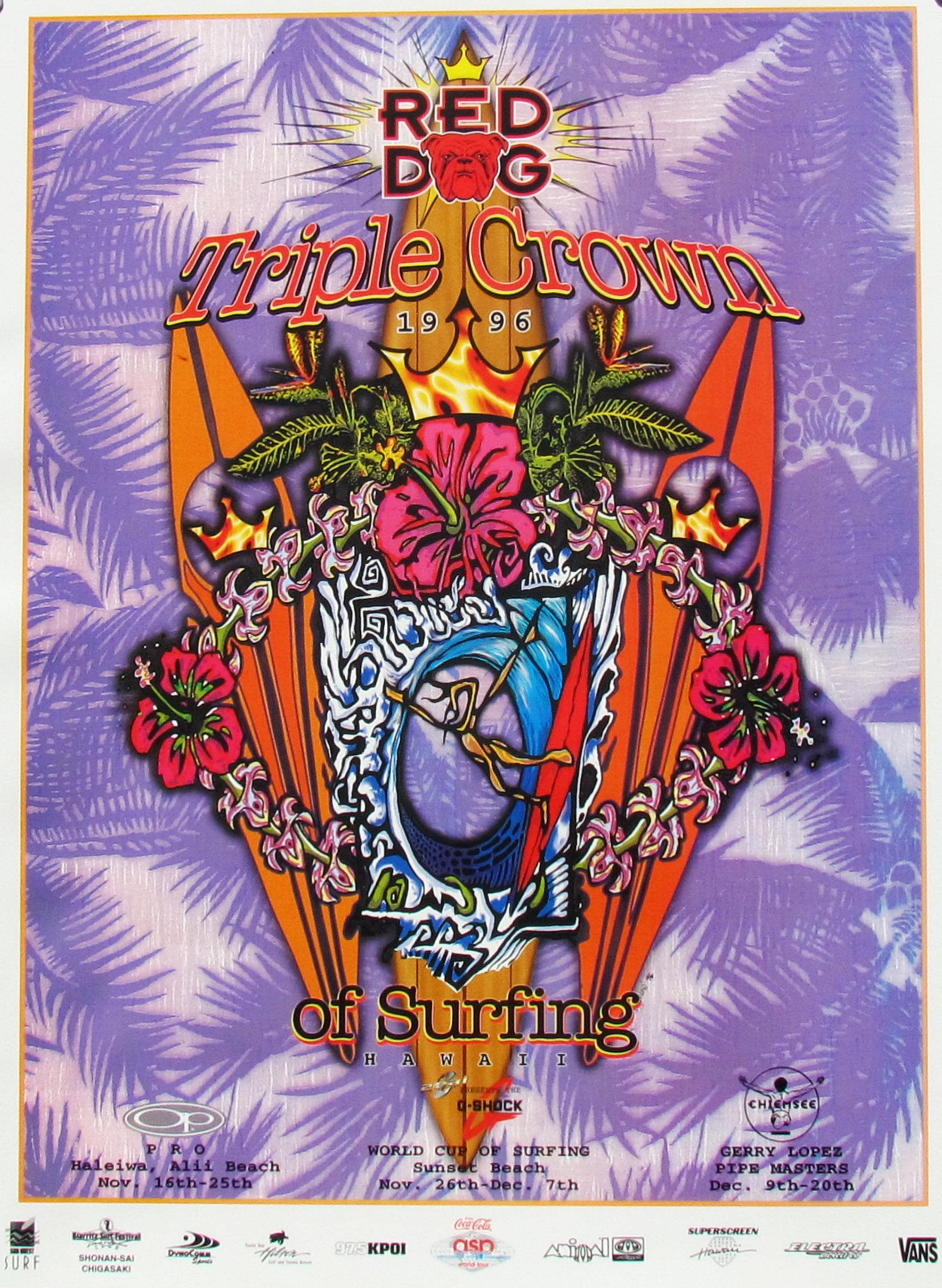 Women's Triple Crown of Surfing2009 ポスター Women's Triple Crown of Surfing2009 ポスター Women's Triple