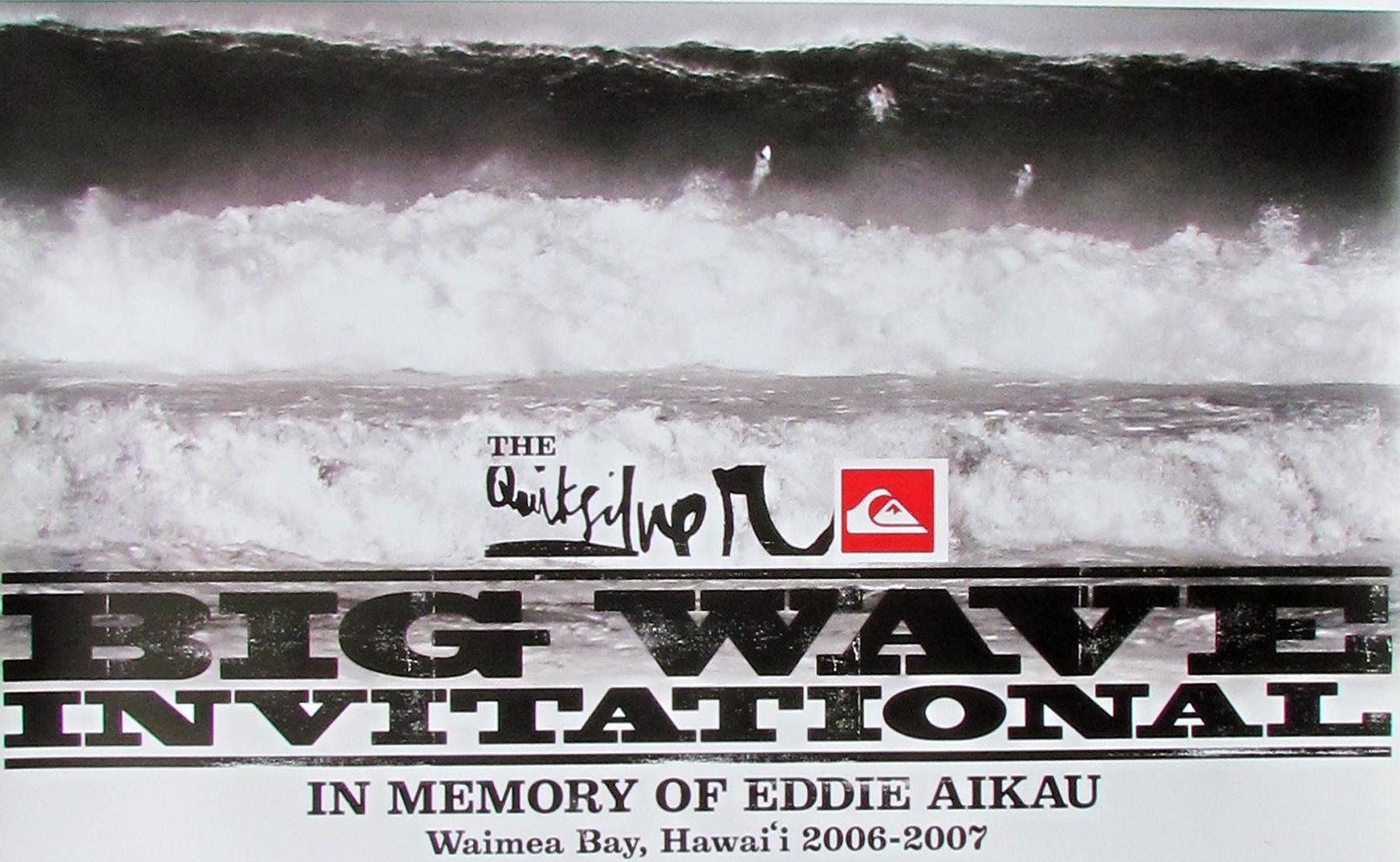 Eddie Aikau Big Wave Invitational ポスター Quiksilver Eddie Aikau Big Wave 2014-15 |