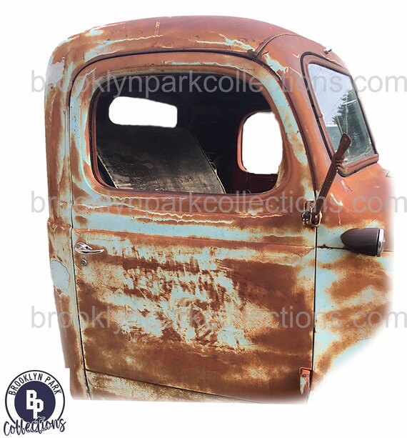 Vintage Rusty Truck Door Digital Design Download Clip Art Print Sublimation Png Commercial Use