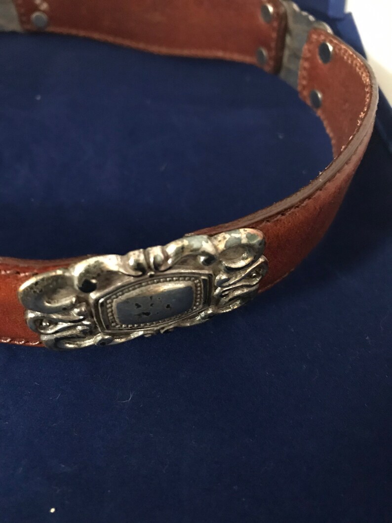 Vintage Leather Fossil belt