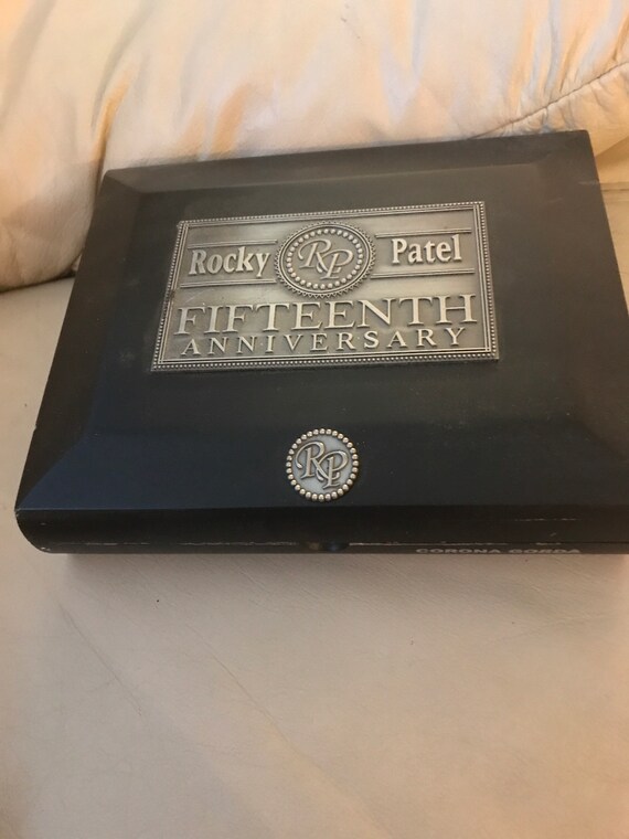 Wooden cigar box