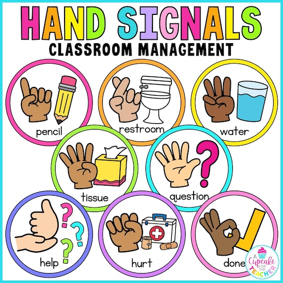 Hand Signals for Classroom Management