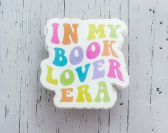 In My Book Lover Era Sticker | Kindle Stickers | Reader Gift Stickers | Gifts for Readers | Booktok | Book Lover Gift | Bookish Stickers