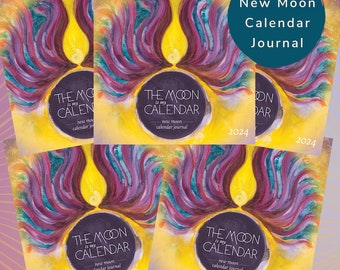 BULK New Moon Calendar Journal 2024