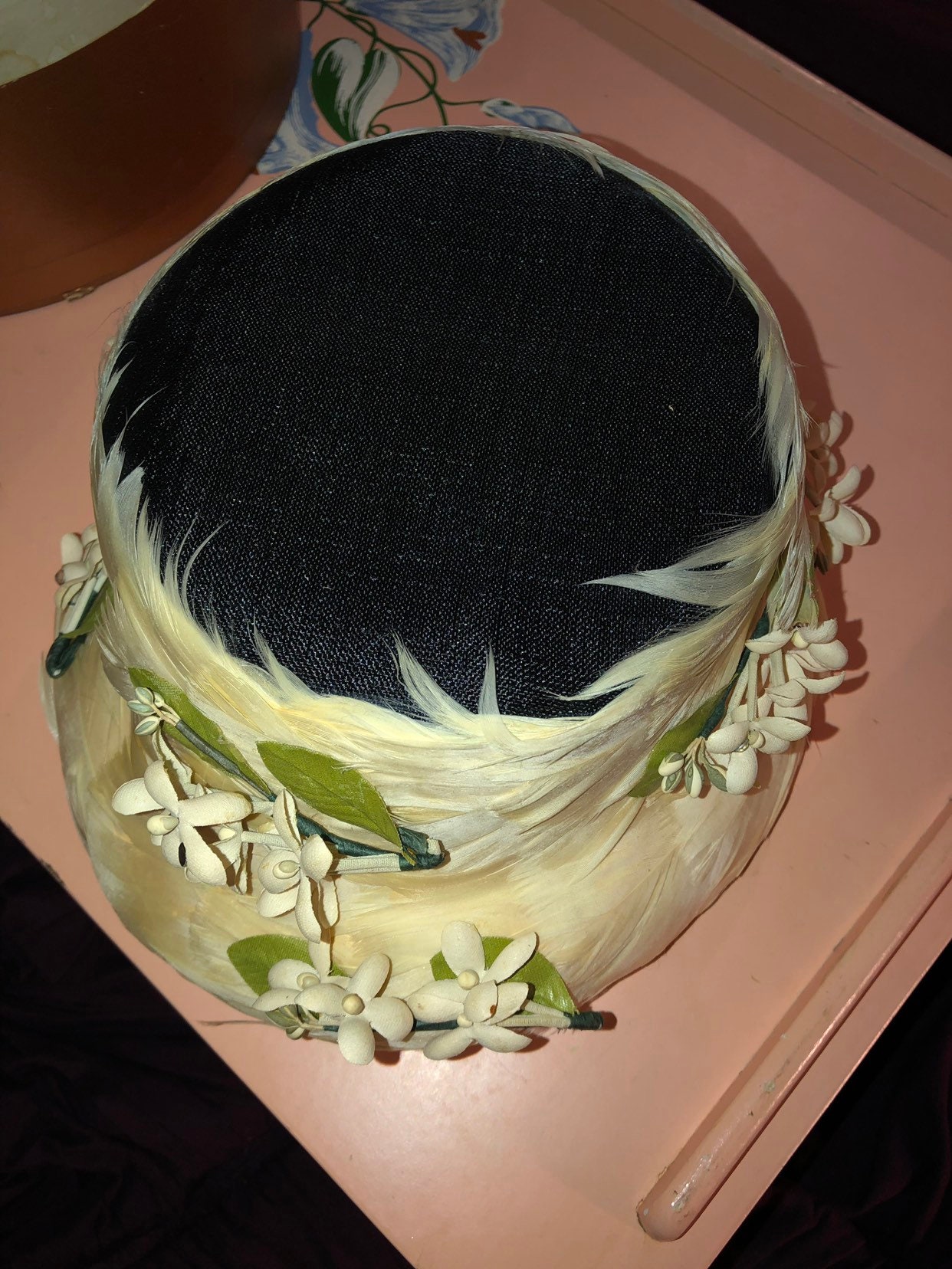 1960s Floral Beret Hat by Janyth Roy Janyth Roy Hats - Etsy main image 3
