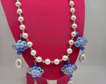 ANGELIC CLOUDS NECKLACE In Storm Blue