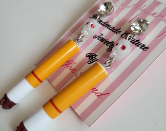 CIGARETTES AND SKULLS Earrings